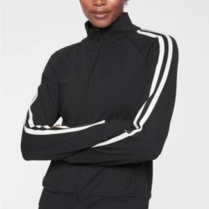 Athleta track jacket size small EUC
